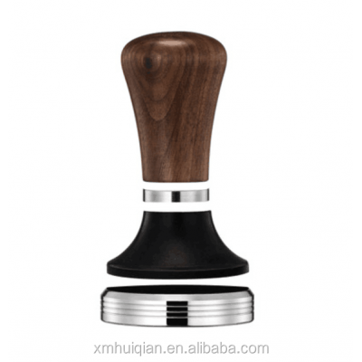 Hot Sale Barista Tools 51mm 53mm 58mm Espresso Stainless Steel Coffee Tamper With Wooden Handle